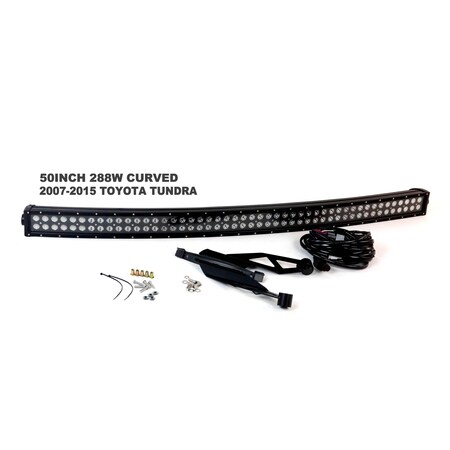 07-17 Toyota Tundra Complete Led Light Bar Kit